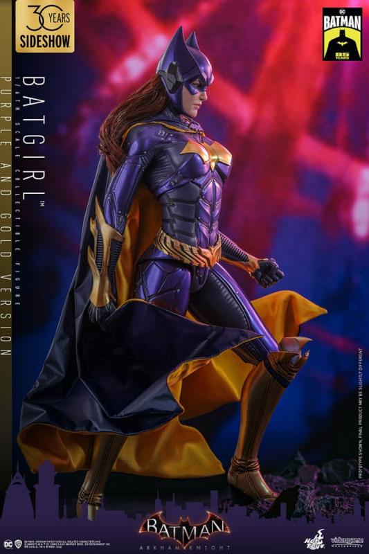 Batman Arkham Knight Videogame Masterpiece Action Figure 1/6 Batgirl (Purple and Gold Version) Exclu 12