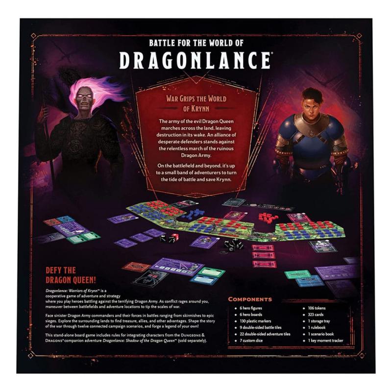 Dungeons & Dragons Board Game Dragonlance: Warriors of Krynn english