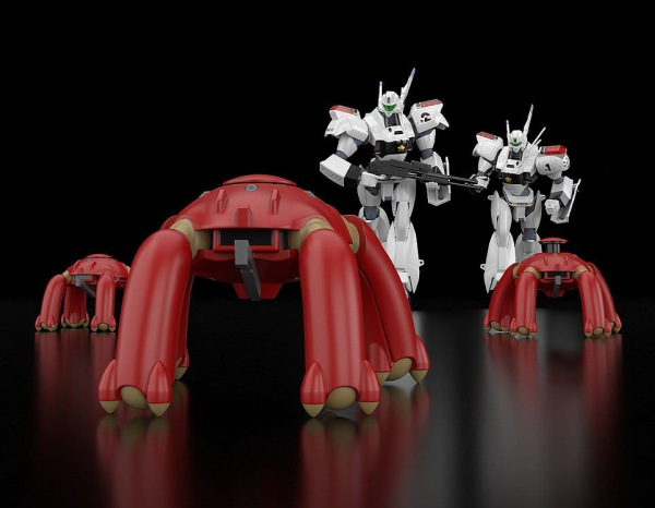Mobile Police Patlabor Moderoid Model Kits Hercules 21 & ASV99 Boxer: Alternate Ver. & Cardia Set 3