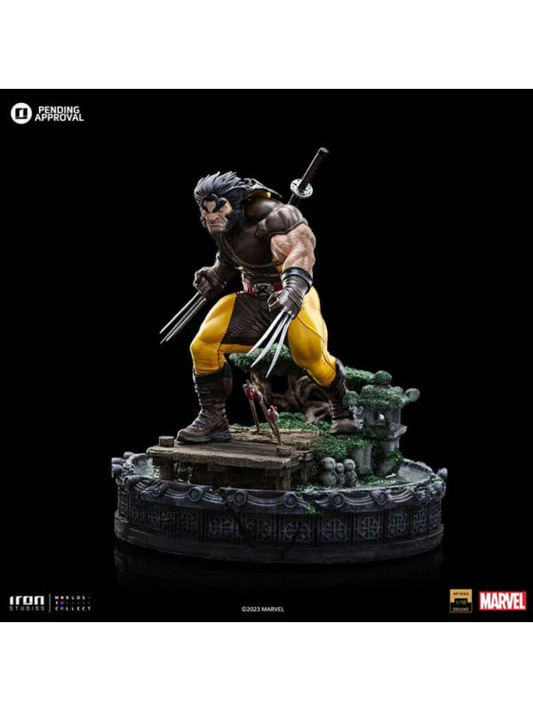 Marvel Art Scale Deluxe Statue 1/10 Wolverine Unleashed 20 cm