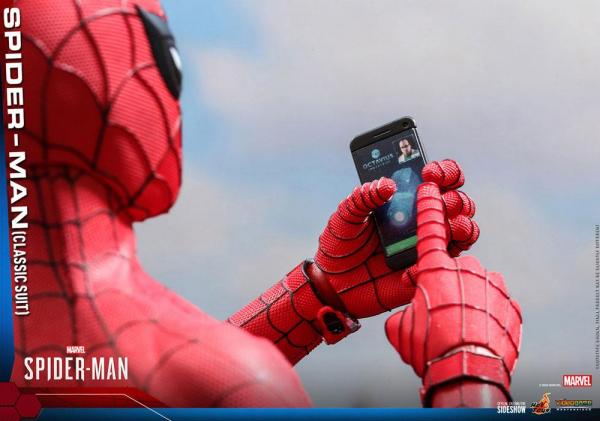 Marvel's Spider-Man: Spider-Man (Classic Suit) - Figure 1/6 - Hot Toys