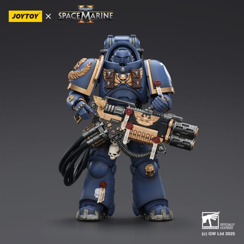Warhammer 40,000: Space Marine 2 Action Figure Ultramarines Heavy Artificer Armor with Relic Multi-M 1