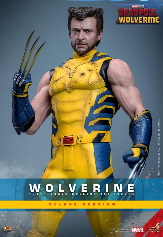 Deadpool & Wolverine Movie Masterpiece Action Figure 1/6 Wolverine (Deluxe Version) 31 cm 3