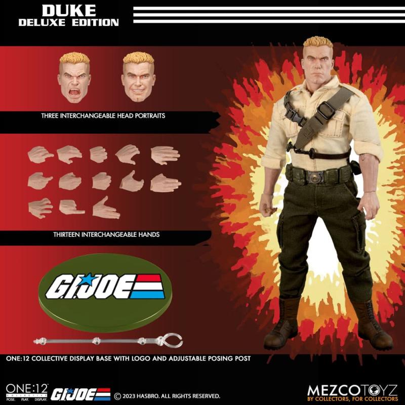 G.I. Joe Action Figure 1/12 Duke Deluxe Edition 16 cm