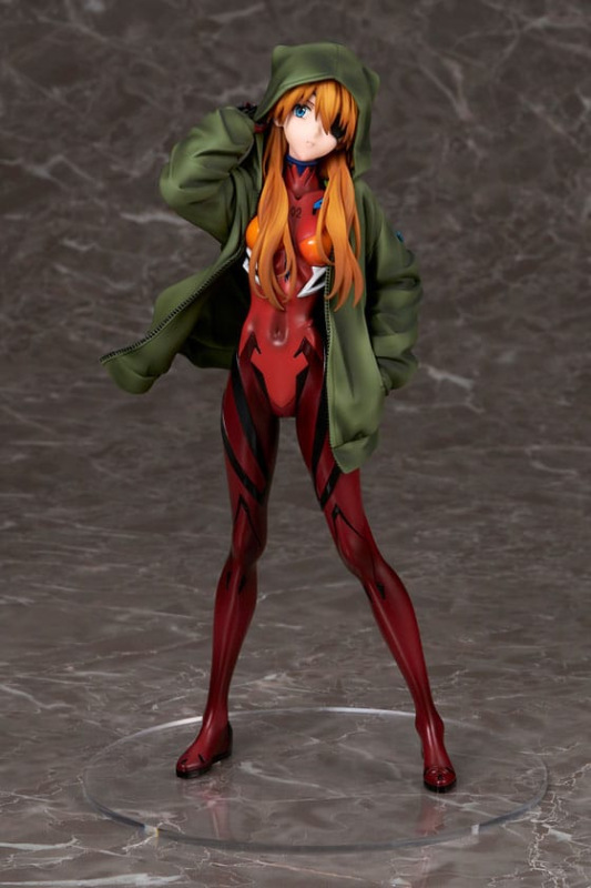 Shin Evangelion Movie PVC Statue 1/7 Shikinami Asuka Langley Hoodie Ver. 23 cm 11