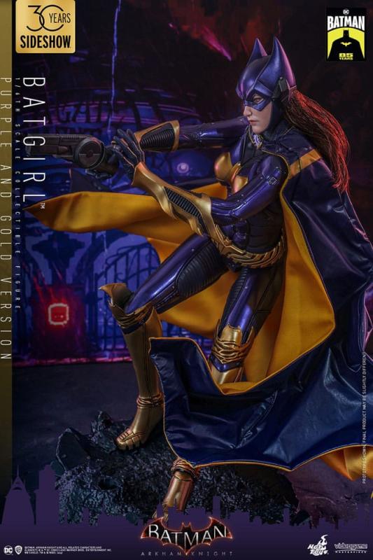 Batman Arkham Knight Videogame Masterpiece Action Figure 1/6 Batgirl (Purple and Gold Version) Exclu 11