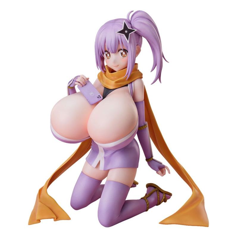 A Ninja and an Assassin Under One Roof Maid PVC Statue 1/4 Diecut Sticker Satoko Kusagakure Huge-Bre