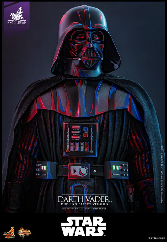 Star Wars Movie Masterpiece Action Figure 1/6 Darth Vader (Dueling Effect Version) Hot Toys Exclusiv 9