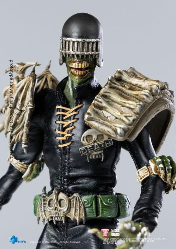 Judge Dredd Exquisite Super Series Actionfigur 1/12 Judge Death 16 cm 13