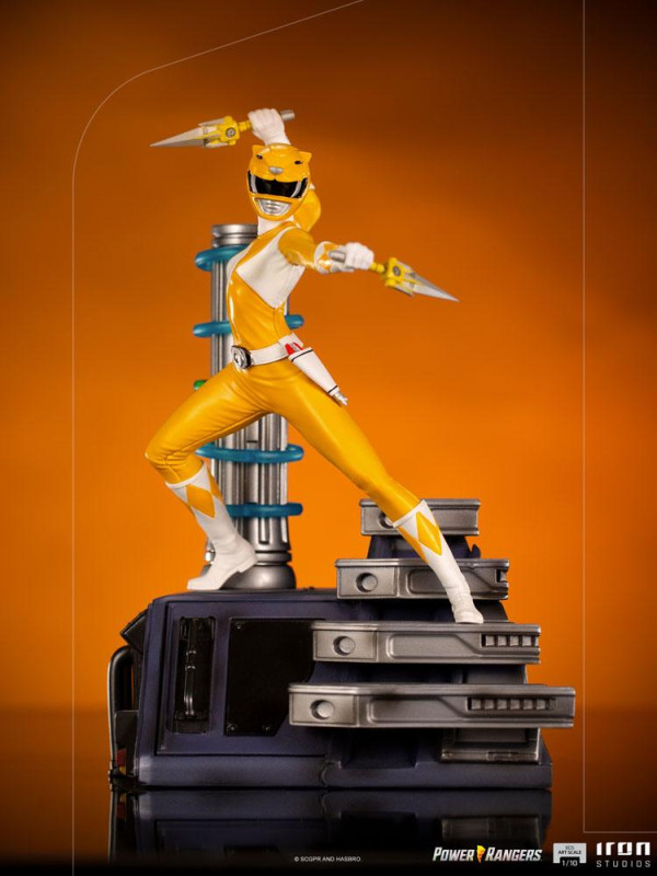 Power Rangers BDS Art Scale Statue 1/10 Yellow Ranger 19 cm 10