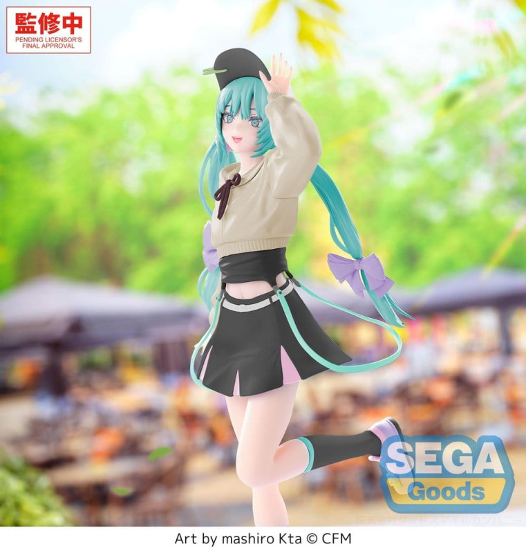 Hatsune Miku Luminasta PVC Figure Hatsune Miku Conceptual Series Vol.2 Stroll Ver. 21 cm 3