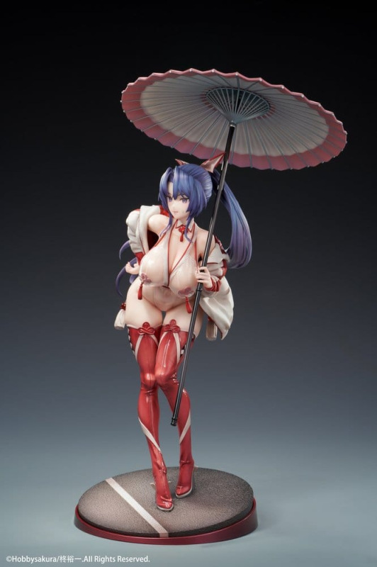 Original Character Miko Shoujo PVC Figure 1/7 Miko Race Queen Ver. 33 cm 10