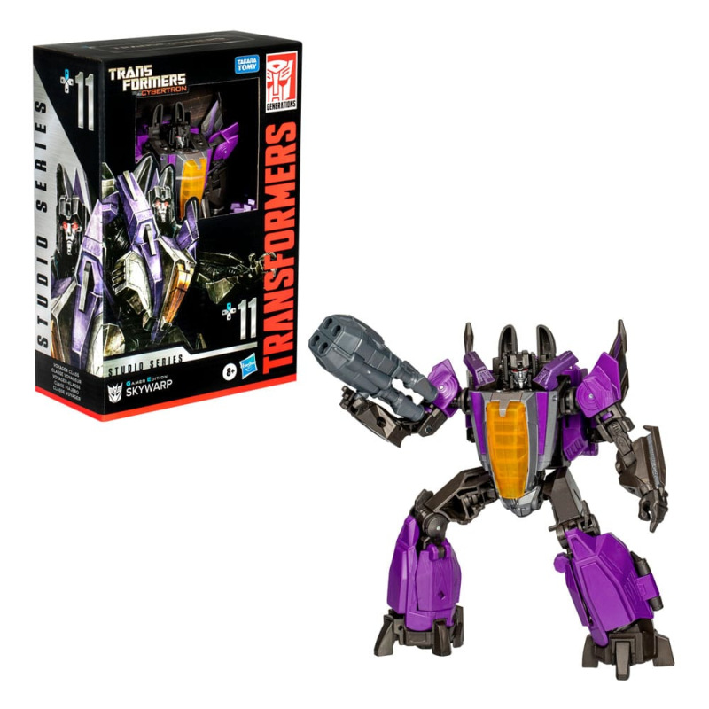 Transformers: War for Cybertron Studio Series Voyager Class Action Figure Gamer Edition Skywarp 16 c 2
