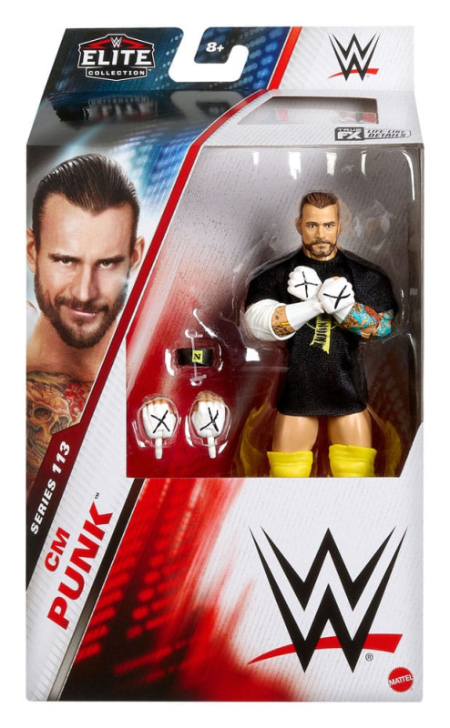 WWE Elite Collection Action Figure CM Punk 15 cm 3