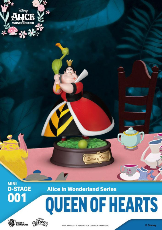 Alice in Wonderland Mini Diorama Stage Statues 6-pack 10 cm 8
