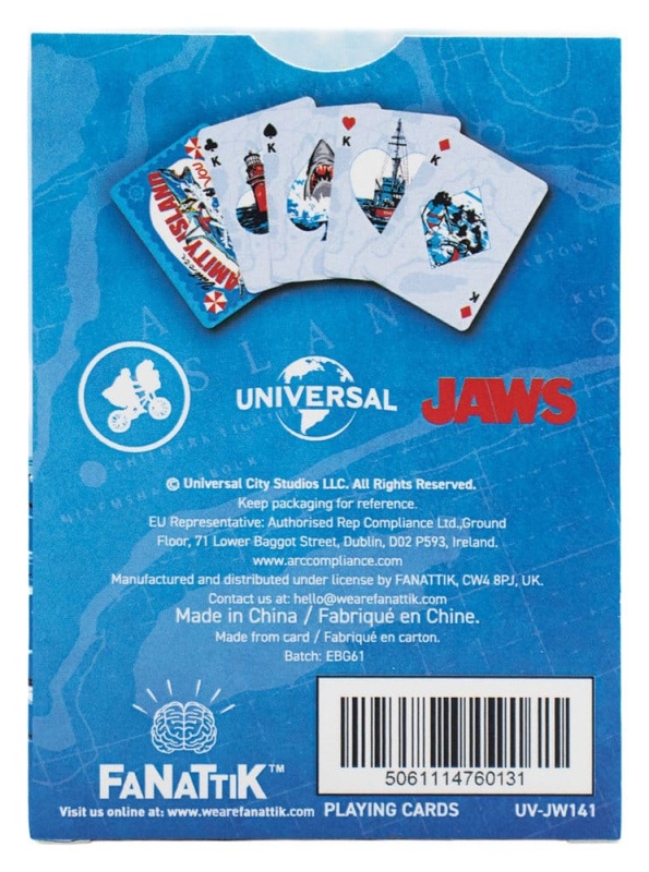 Jaws Playing Cards Display (12 Packs) 4