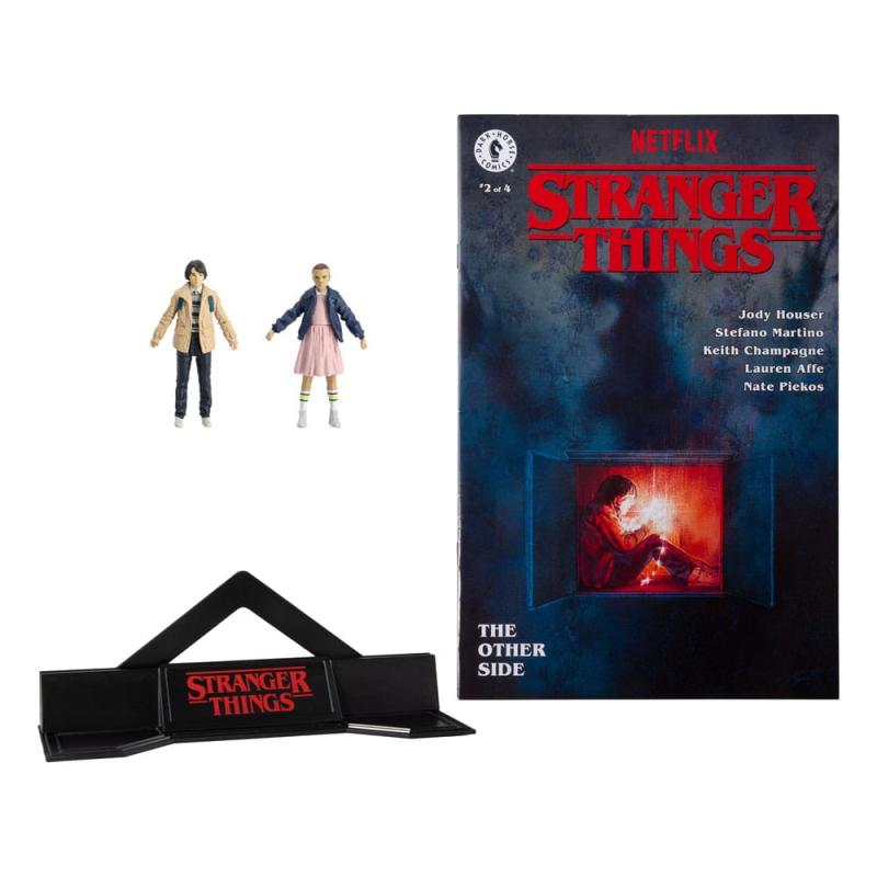 Stranger Things Action Figures Eleven and Mike Wheeler 8 cm