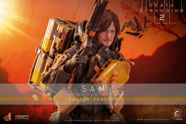 Death Stranding 2: On the Beach Videogame Masterpiece Action Figure 1/6 Sam (Deluxe Version) 31 cm 1
