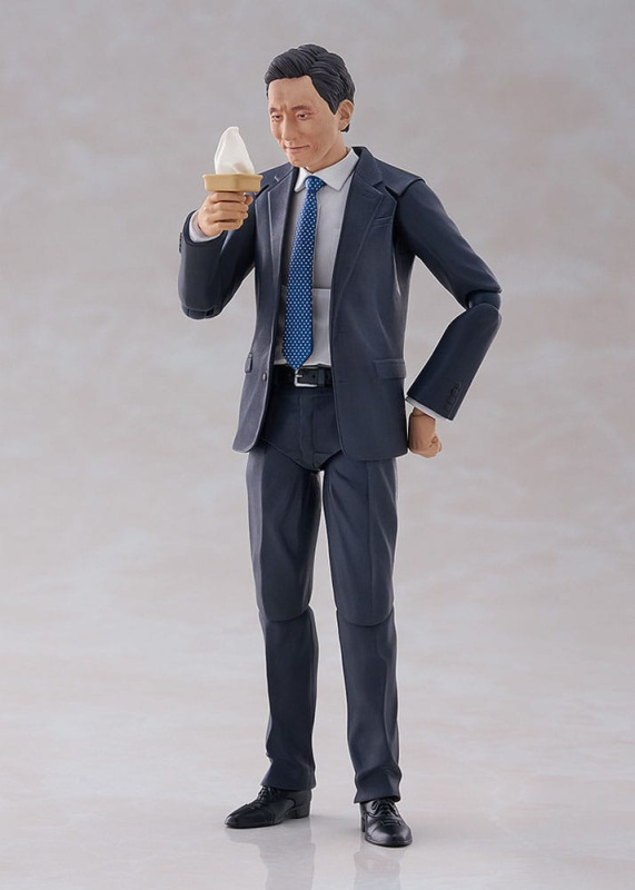 Solitary Gourmet Figma Action Figure Goro Inogashira Yutaka Matsushige Ver. Renewal Edition - Nostal 7