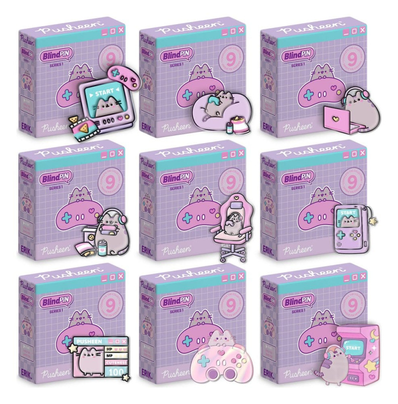 Pusheen Pin Badges Series 1 Display (24) 1