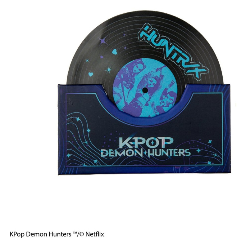 KPop Demon Hunters Set of 4 Coasters Hunters & Demons Soundtrack 3