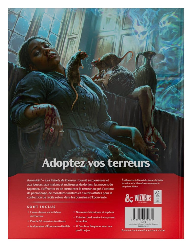 Dungeons & Dragons RPG Ravenloft: Les Reflets de l'Horreur Book *French Version* 8