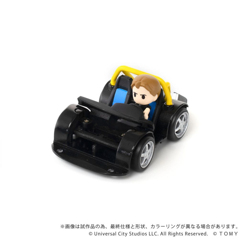 Fast & Furious Q-Village Vehicle with mini-figure Toyota Supra JZA80 9 cm 1