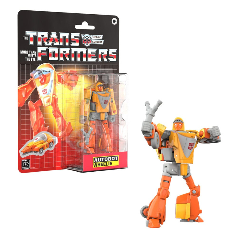 The Transformers Retro G1 Action Figure Autobot Wheelie 11 cm 2