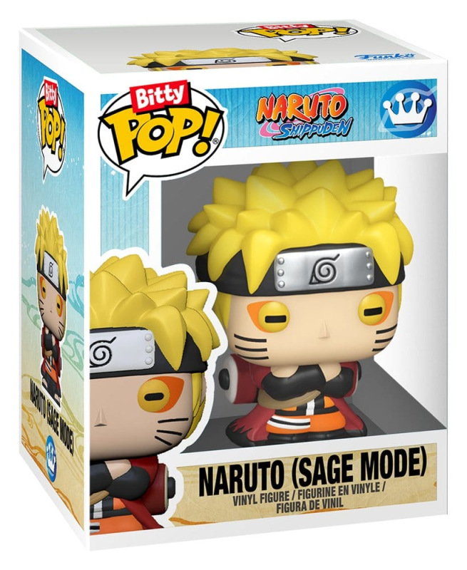 Naruto Bitty POP! Display Vinyl Figures Hidden Leaf 4