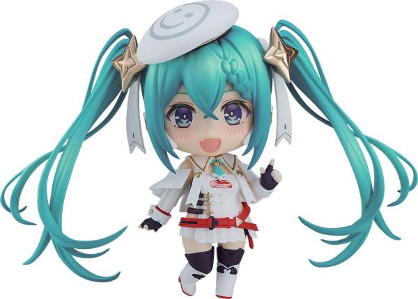 Hatsune Miku GT Project Nendoroid Action Figure Hatsune Miku Racing Miku: 2023 Ver. 10 cm