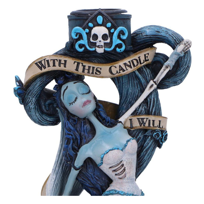 Corpse Bride Candle Holder With This Candle Vow 19 cm 4