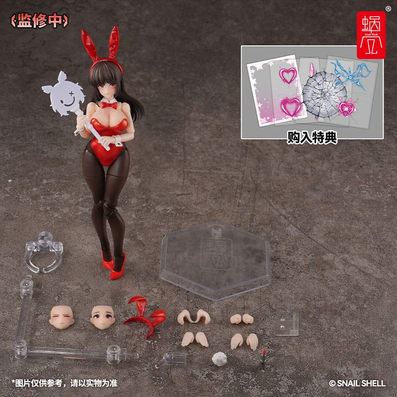 Fantasy JK Series Action Figure Kit 1/12 JK-01 Bunny Girl Rena 16 cm 13