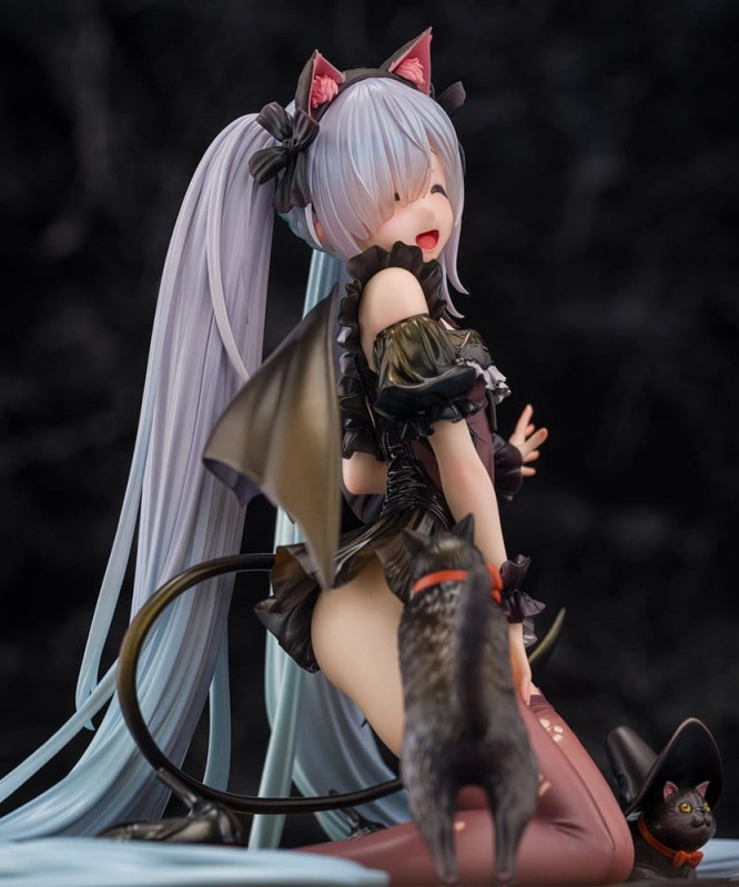 Azur Lane PVC Figure 1/7 Janus Fright-Night Scaredy-Cat Ver. 16 cm 5