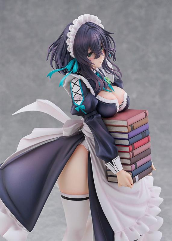 Original Illustration PVC Statue 1/6 Maid Maison Hanikami Kanojo Hikage Chigami Illustration by Piro 4