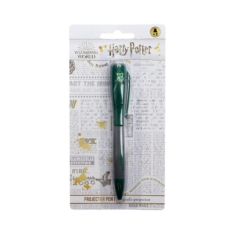Harry Potter Pen with Light Projector Slytherin 2