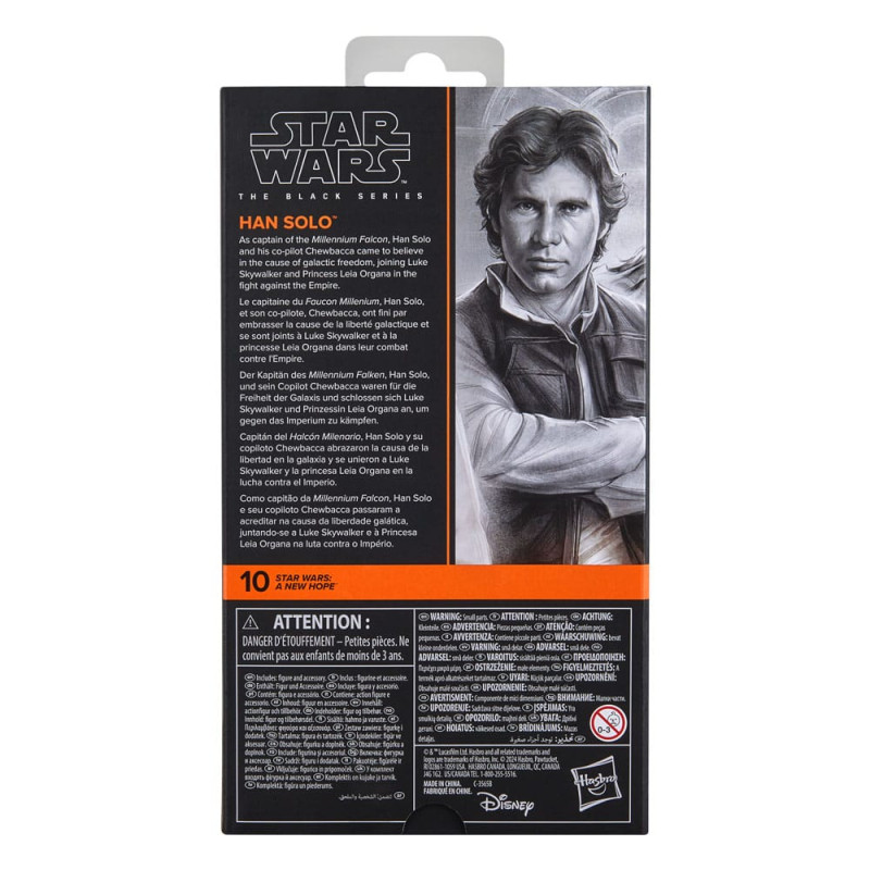 Star Wars Episode IV Black Series Action Figure Han Solo 15 cm 3
