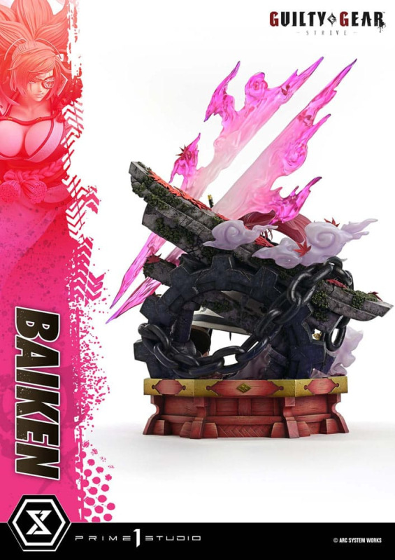 Guilty Gear Strive Ultimate Premium Masterline Series Statue 1/4 Baiken 80 cm 7