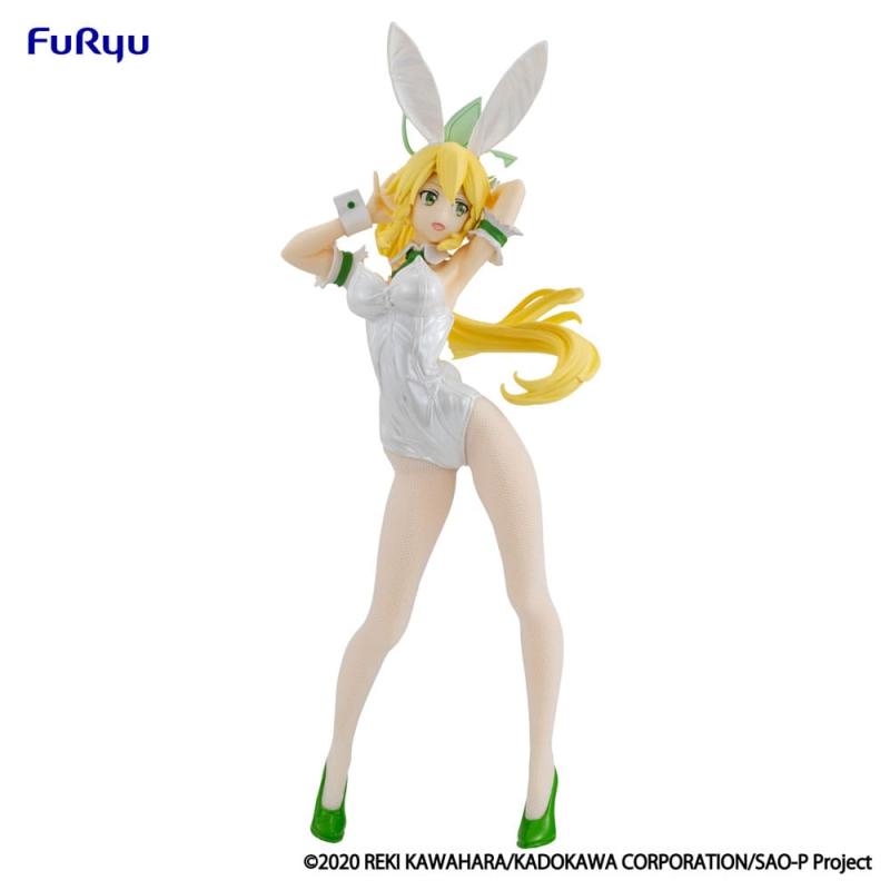 Sword Art Online BiCute Bunnies PVC Statue Leafa White Pearl Color Ver. 26 cm