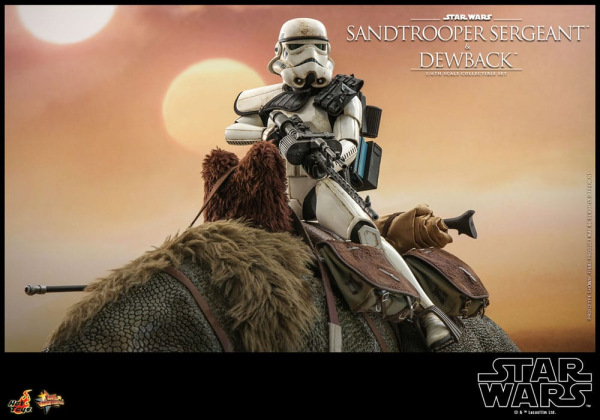 Star Wars Episode IV Action Figure 2-Pack 1/6 Sandtrooper Sergeant & Dewback 30 cm 4