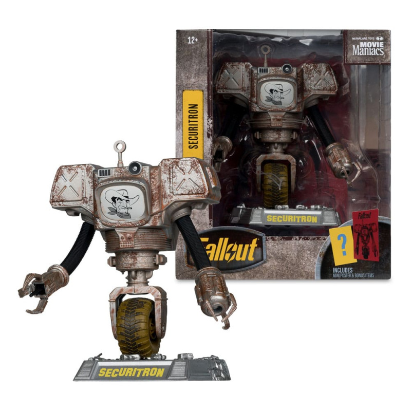 Fallout Movie Maniacs Action Figure Securitron (Season 2) 15 cm 4