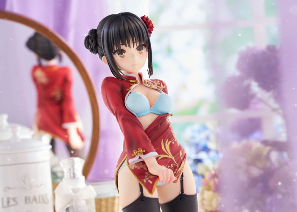 Cafe Stella and the Reaper´s Butterfly PVC Statue 1/3.5 Natsume Shiki Chinese Clothes Ver. 30 cm 3