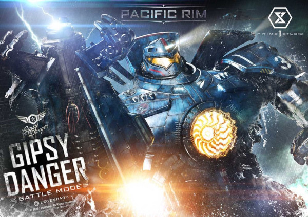 Pacific Rim Life Size Bust 1/1 Gipsy Danger Battle Mode 75 cm 1