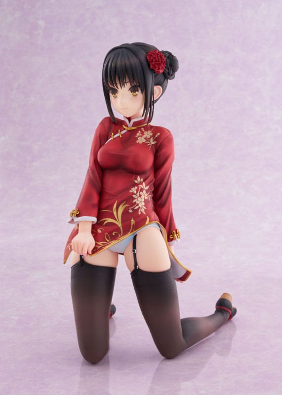 Cafe Stella and the Reaper´s Butterfly PVC Statue 1/3.5 Natsume Shiki Chinese Clothes Ver. 30 cm 4