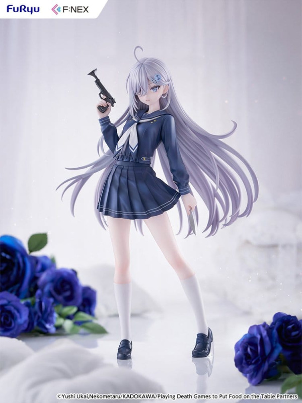 Playing Death Games to Put Food on the Table PVC Figure 1/7 Yuki School Uniform Ver. 24 cm 1