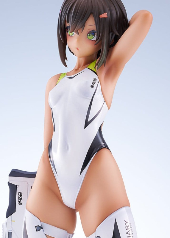 Arms Note PVC Figure 1/7 Buchou-chan of the Swimming Club White Swimsuit Ver. 22 cm 6
