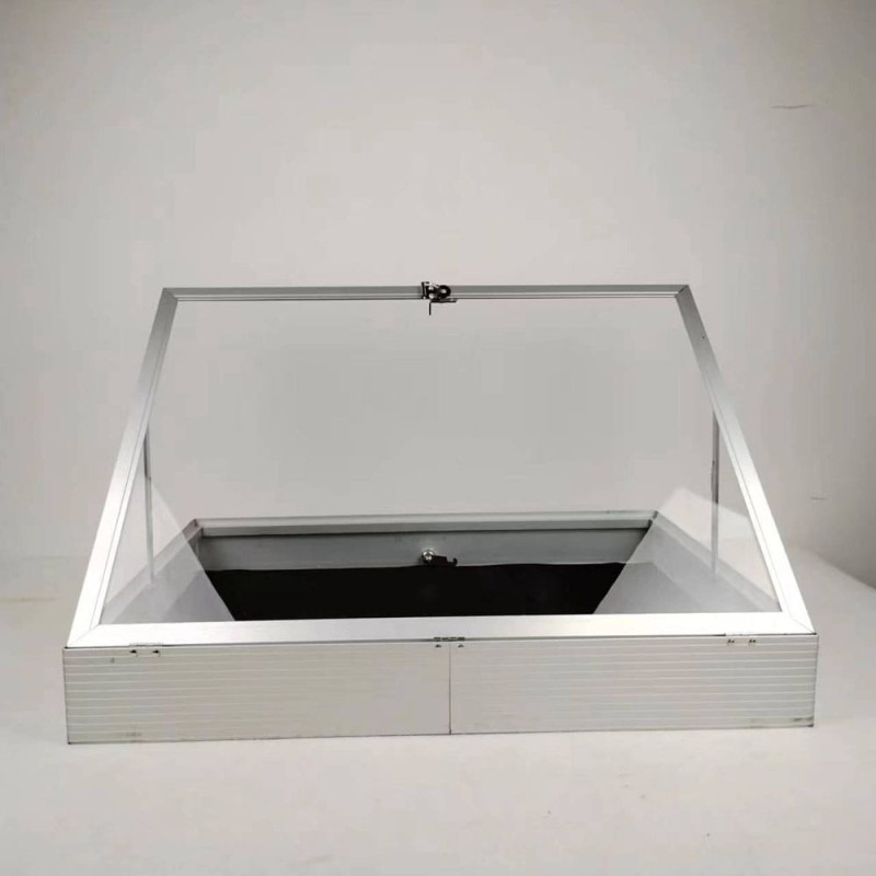 Evoretro Aluminum Display Case Silver 1