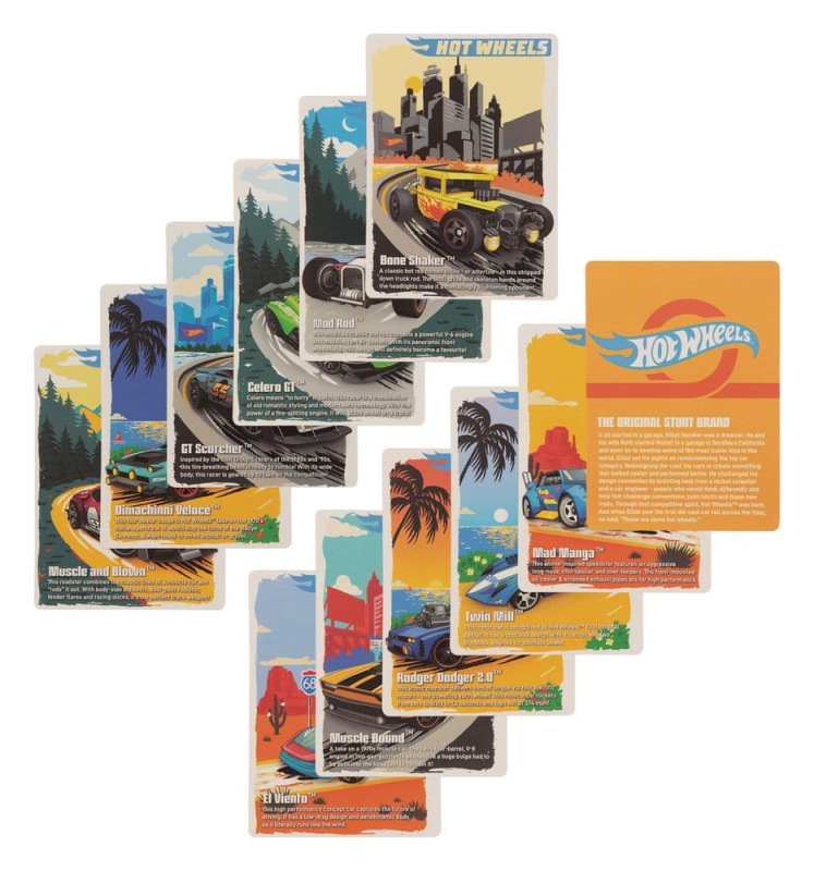 Hot Wheels Mystery Pin Badges Blind Box Display (12) 2