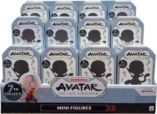 Avatar: The Last Airbender &nbsp;Classic Mini Figures 6 cm Blind Box Display (24) 1