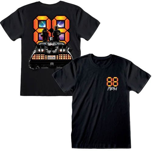 Back to the Future T-Shirt 88Mph Size XL