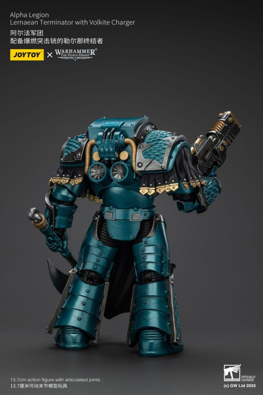 Warhammer The Horus Heresy Action Figure Alpha Legion Lernaean Terminator with Volkite Charger 20 cm 4